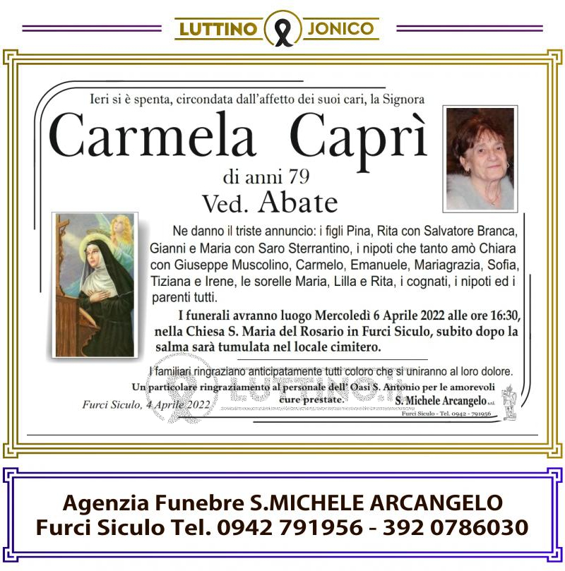 Carmela  Caprí 